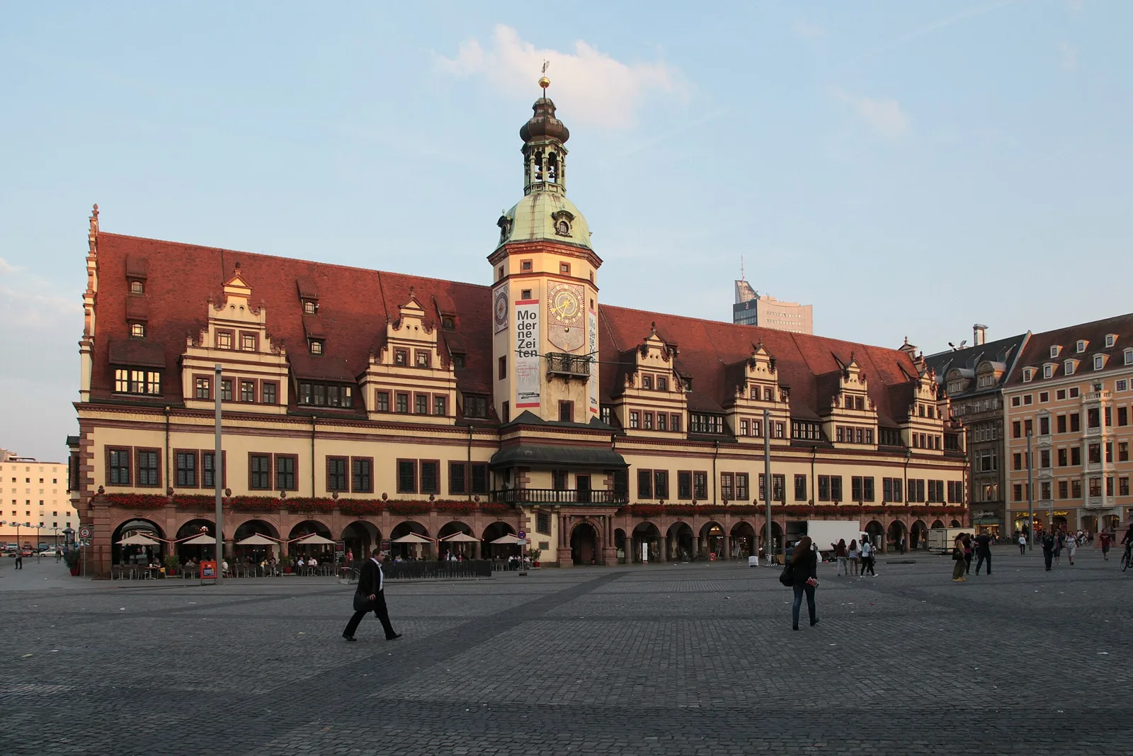 Altes Rathaus am Markt in Leipzig