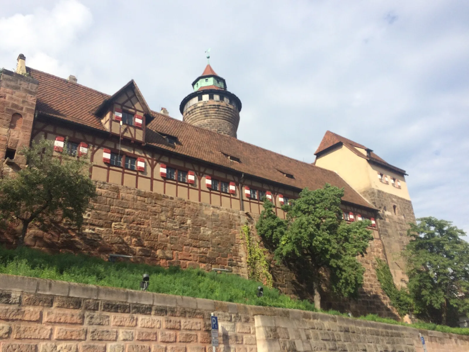 Kaiserburg über der Nürnberger Altstadt