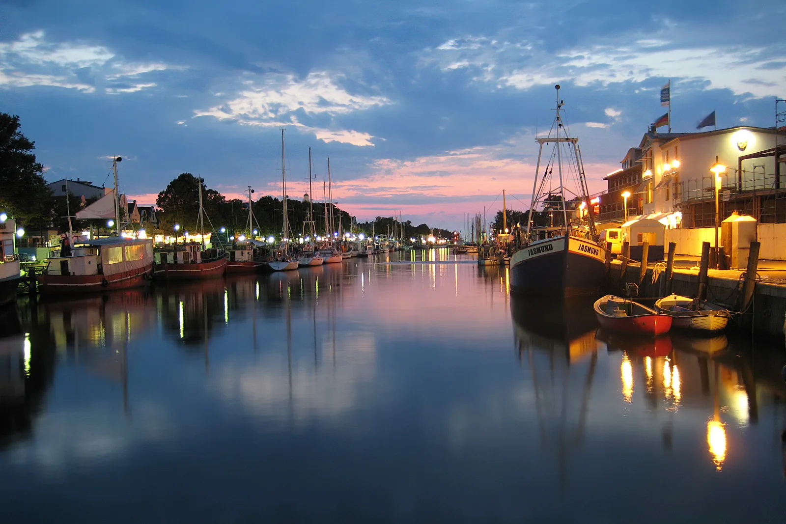 Alter Strom in Warnemünde, Rostock